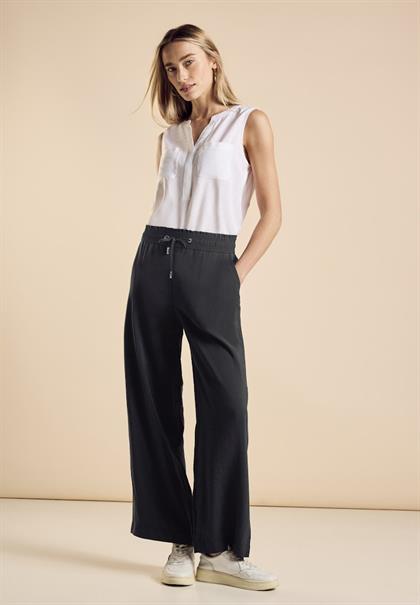 Wide Leg Hose black
