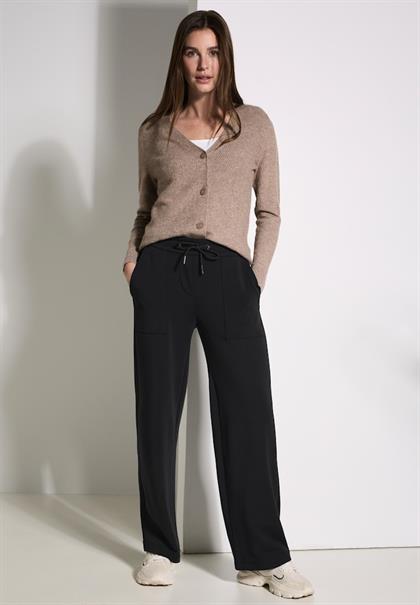 Wide Leg Hose black