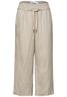 Wide Leg Hose im Loose Fit aus Leinen timeless beige