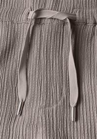 Wide Leg Hose mit Struktur vintage stone