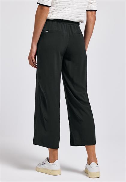 Wide Leg Hose pine grove green