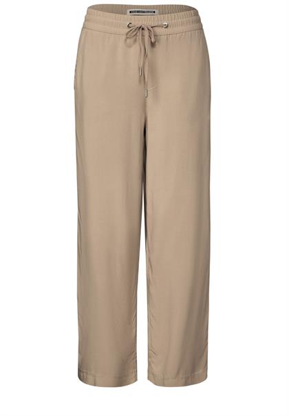 Wide Leg Hose safari beige