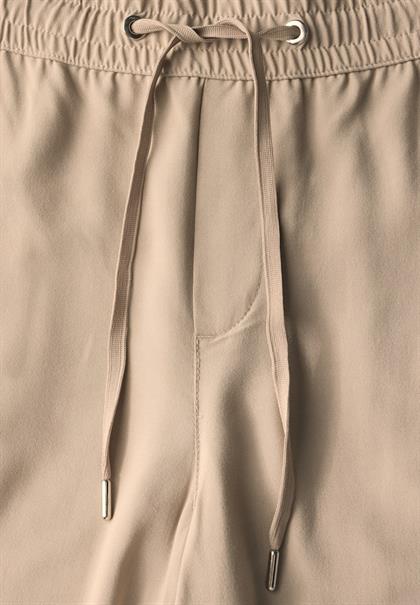 Wide Leg Hose safari beige