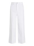 WIDE LEG HW A CLR th optic white