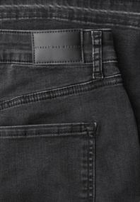 Wide Leg Jeans black soft wash