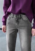 Wide Leg Jeans black washed