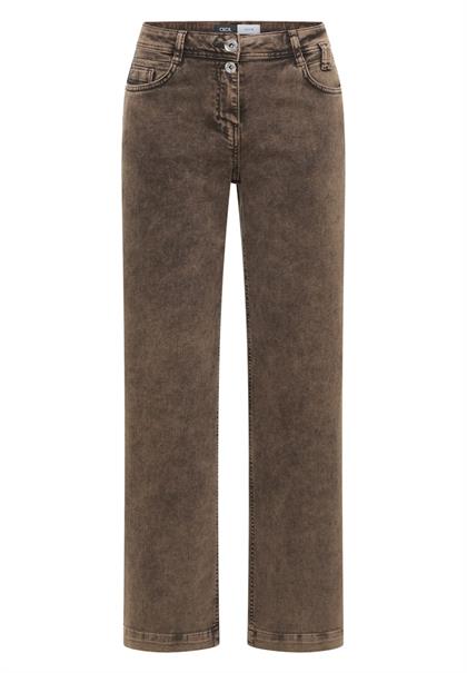 Wide Leg Jeans chocolate mousse
