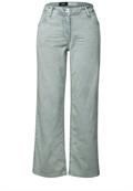 Wide Leg Jeans cool salvia green
