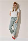 Wide Leg Jeans cool salvia green