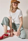 Wide Leg Jeans cool salvia green