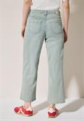 Wide Leg Jeans cool salvia green