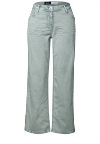 Wide Leg Jeans cool salvia green