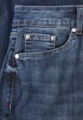 Wide Leg Jeans dark blue clean wash