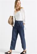 Wide Leg Jeans dark blue clean