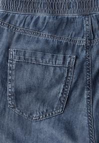 Wide Leg Jeans dark blue clean