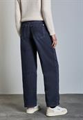 Wide Leg Jeans dark blue soft wash