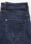 Wide Leg Jeans dark blue soft wash