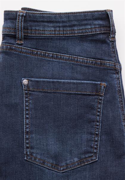 Wide Leg Jeans dark blue soft wash