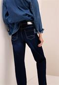 Wide Leg Jeans dark blue wash