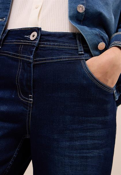 Wide Leg Jeans dark blue wash