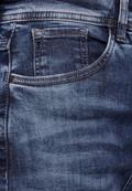 Wide Leg Jeans dark blue washed