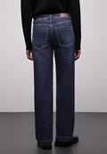 Wide Leg Jeans dark blue washed