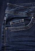 Wide Leg Jeans deep indigo soft washed