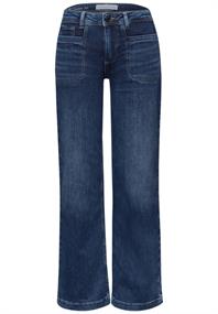 Wide Leg Jeans indigo washed