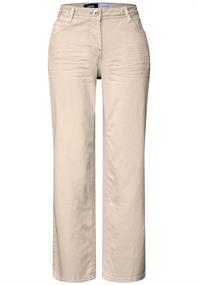 Wide Leg Jeans jute beige