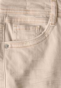 Wide Leg Jeans jute beige