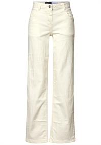 Wide Leg Jeans light beige