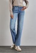 Wide Leg Jeans light blue authentic wash