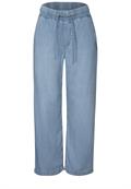 Wide Leg Jeans light blue clean
