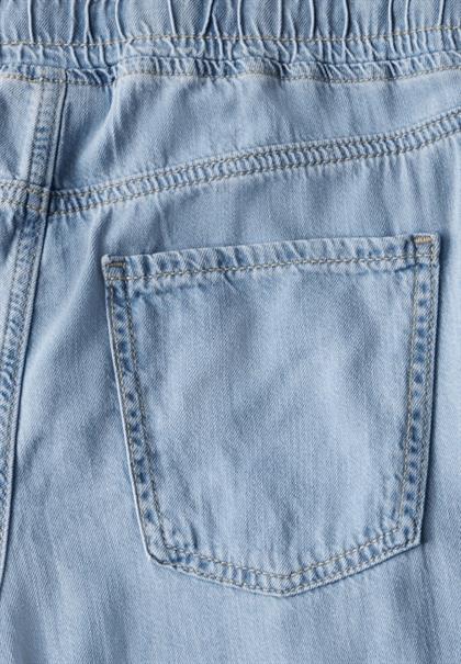 Wide Leg Jeans light blue clean