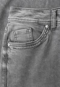 Wide Leg Jeans light grey random washed