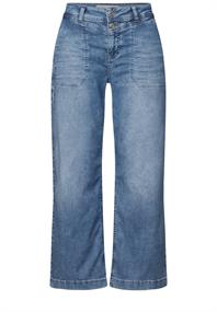 Wide Leg Jeans medium blue random