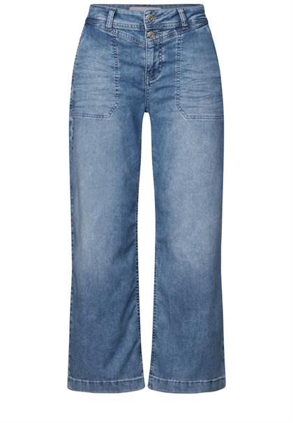 Wide Leg Jeans medium blue random