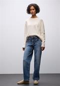 Wide Leg Jeans medium blue randomwash