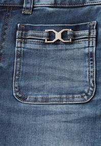 Wide Leg Jeans medium blue randomwash