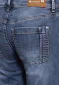 Wide Leg Jeans medium blue soft washed