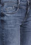 Wide Leg Jeans medium blue soft washed