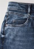 Wide Leg Jeans mid blue random