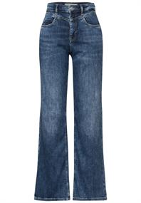 Wide Leg Jeans mid blue random
