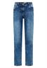Wide Leg Jeans mid blue used wash
