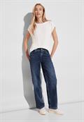 Wide Leg Jeans mid blue wash