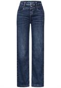 Wide Leg Jeans mid blue wash