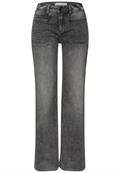 Wide Leg Jeans mid grey washed