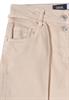 Wide Leg Jeans mit Flare eggshell white