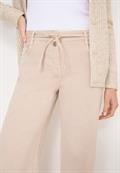 Wide Leg Jeans mit Flare eggshell white