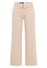 Wide Leg Jeans mit Flare eggshell white
